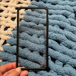 Wildflower clear case 6,7,8 plus with paper insert